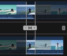 Add Transition using Browser in Final Cut Pro
