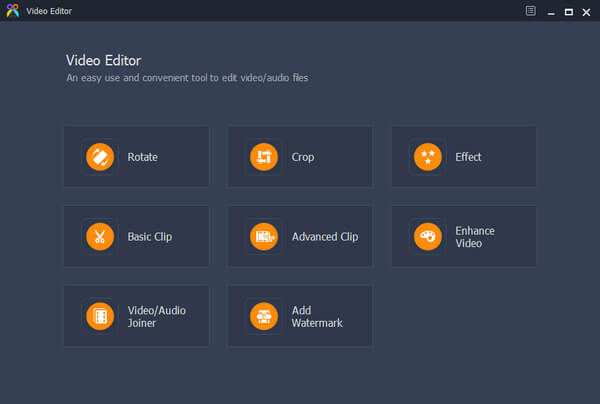 HD Video Editor Interface