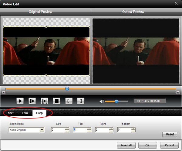 edit video effect