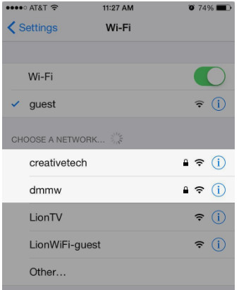 Check Wi-Fi password is protected