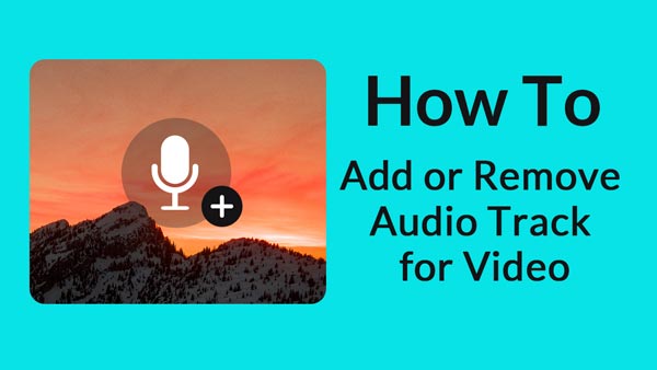 Add or Remove Audio Track for Your Video 