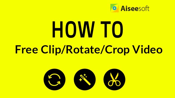 Clip Rotate and Crop Video