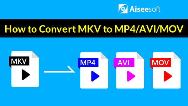  Convert MKV to MP4/AVI/MOV