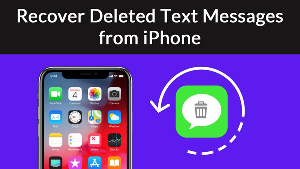 Recover Deleted Text Messages from iPhone XS/XR/X/8/7/6/5 