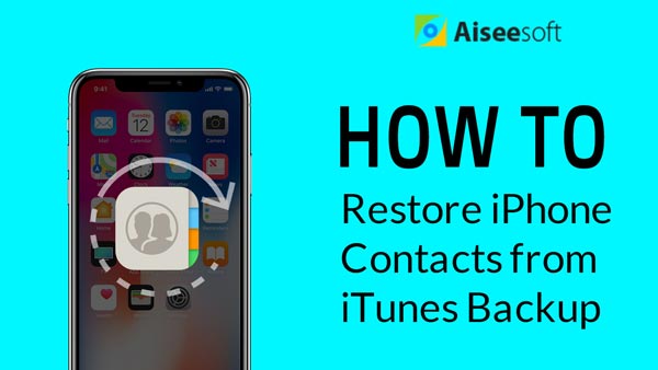 [Solved]  Restore iPhone Contacts from iTunes Backup