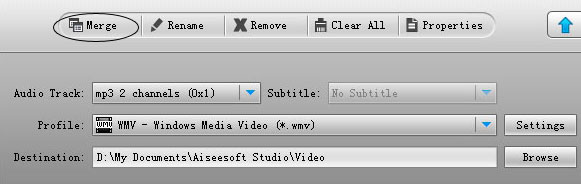 Zune Movie Converter - merge