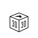 Zet 3D om in 3D