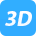 3D-converter Logo