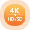 4K na HD/SD