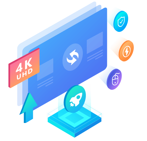 Snelle 4K-conversie