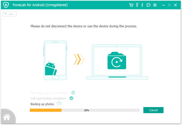 Android-tietojen varmuuskopiointi