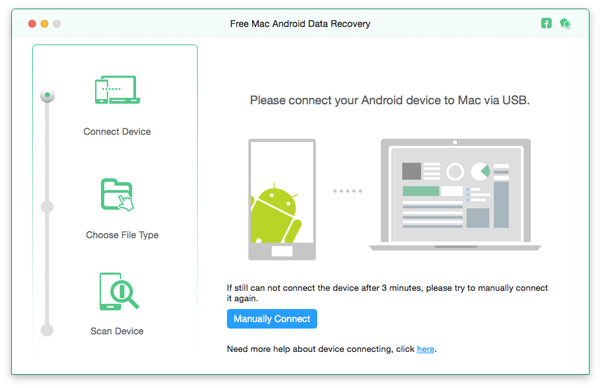 Verbind Android-apparaat en Mac