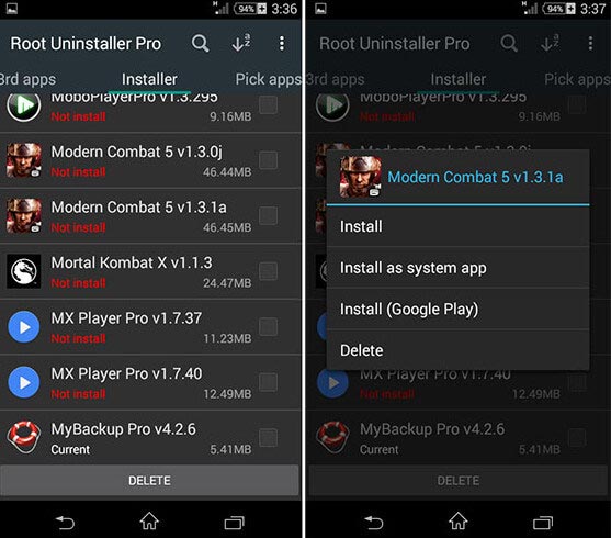 Install Apps