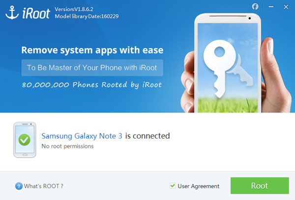 Root Android Phone med iRoot