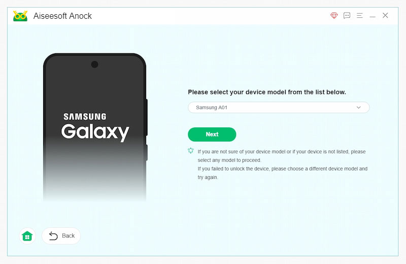 Device Model List