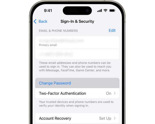 Forgot Apple ID Password