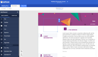 JotForm PDF-editor
