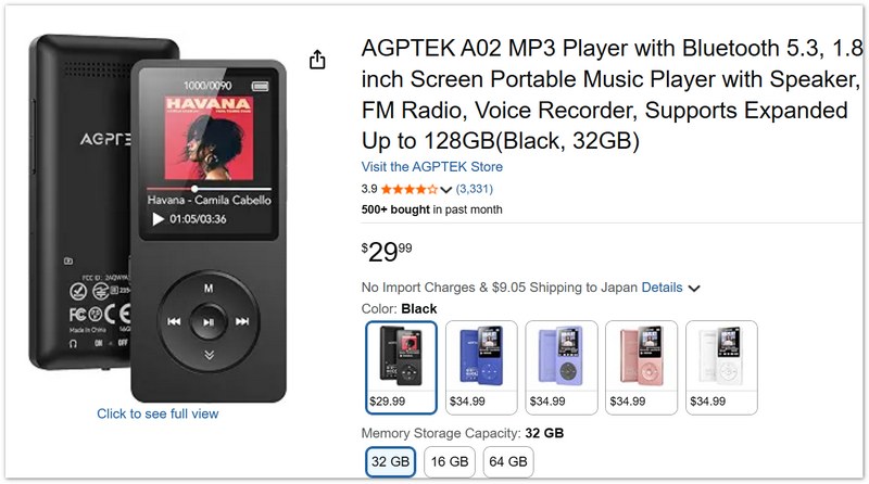 Agptek A02