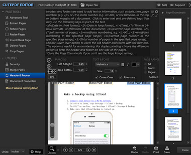 CutePDF-editor