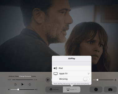 Connect iPad to Apple TV with AirPlay