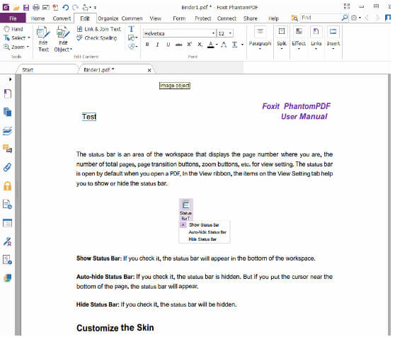 Add text to PDF