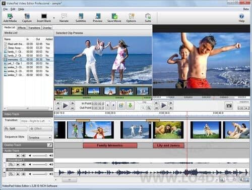 VideoPad Editor video