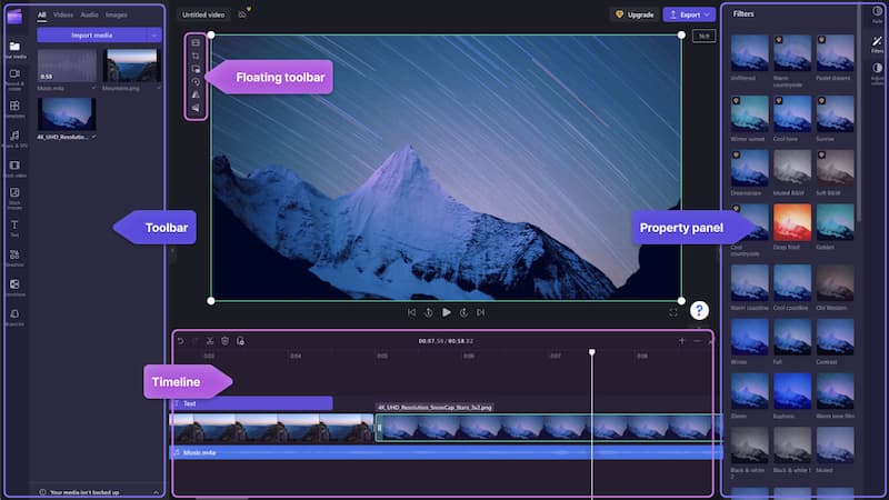 Clipchamp Video Editor