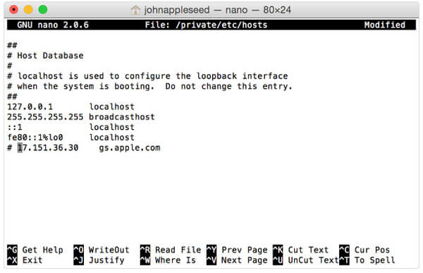 File host su Mac