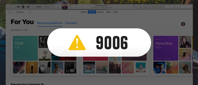 Способы устранения ошибки 9006 в iTunes