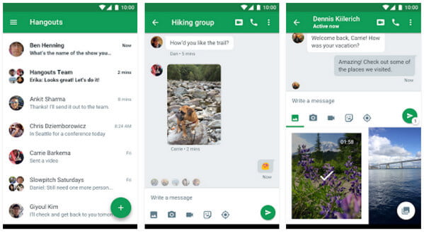 Google Hangouts Messenger-app