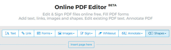 Интернет PDF Editor