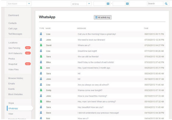 Configura su mSpy