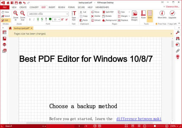 Editor di PDFescape