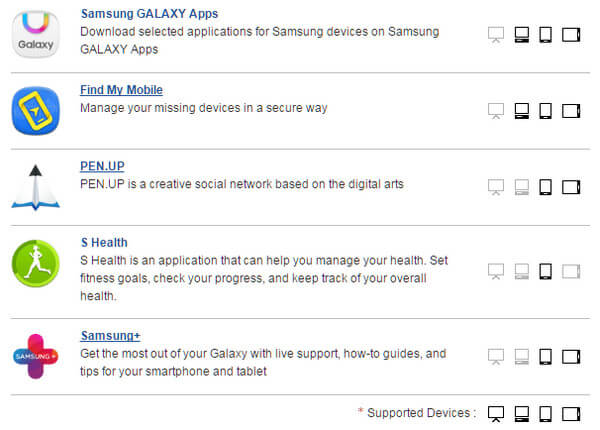 Servizi Samsung