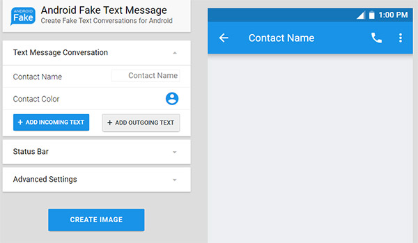 Fake Text Message Make Fake Text Conversation
