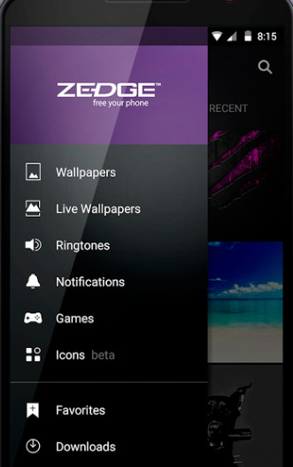 Scarica l'app Zedge per Android