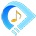 Äänimuunnin Mac-logolle