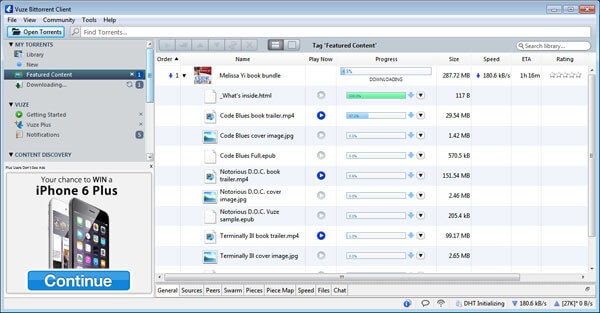 Vuitt client bittorrent
