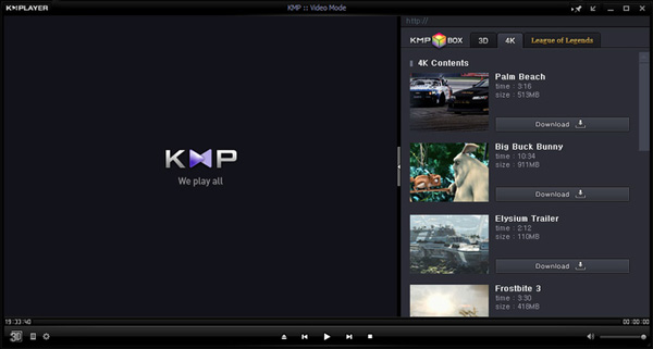 KMPlayer для MP4 Player