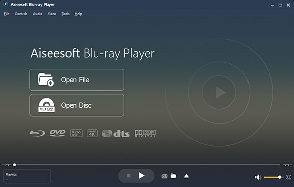 VLC-vaihtoehtoinen toisto Blu-ray