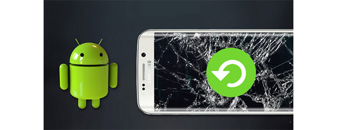Android-varmuuskopio puhelimen näytöllä rikki