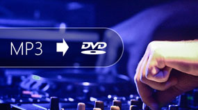 Converti file musicali MP3 su DVD