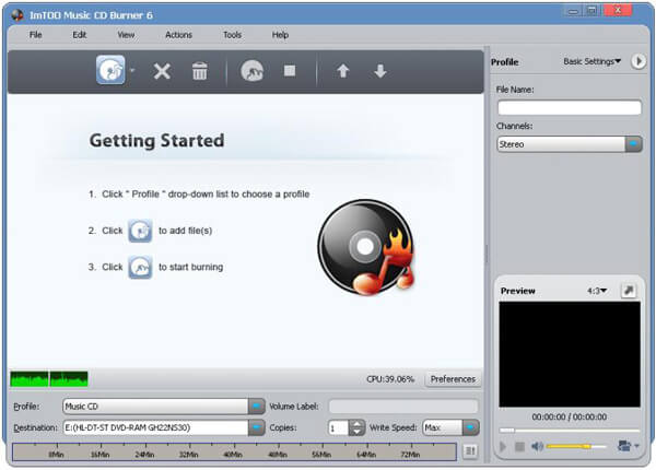 cd burning software mp3