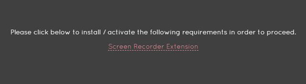 Chrome Screen Recorder-extensie