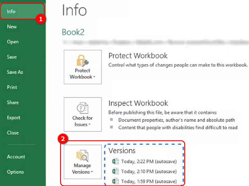 Recover Overwritten Excel File Autosave