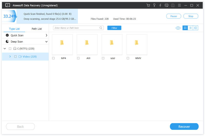 Scan Damaged MXF File