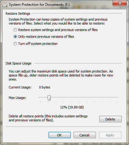 从OneDrive恢复Excep文件