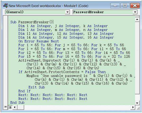 VBA-code