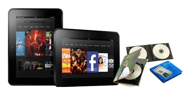 DVD Kindle Fire için