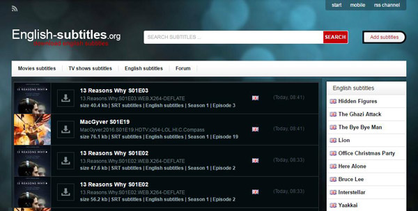 Free Download English Subtitles On Top 4 Sites And Add To Any Video